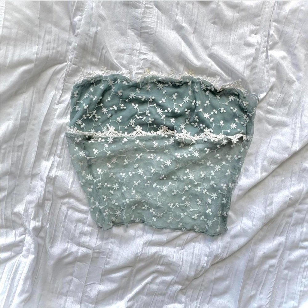 Sheer Blue Cami Top